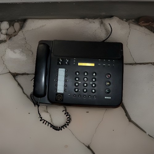 Faxgerät mit telefon - telefon, bosch
