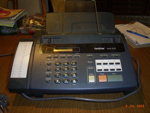 älteres telefaxgerät brother - älteres,