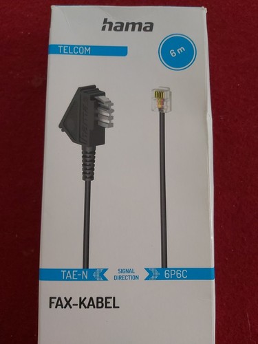 Fax kabel hama - neu,, 108