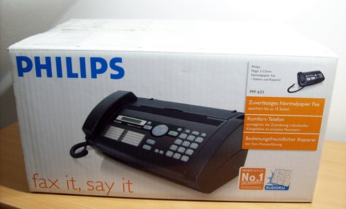 Philips magic fax - fax,