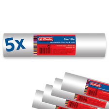 5x Thermofaxrolle Fax Rollen
