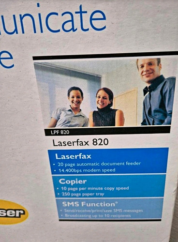 Philips laserfax 820 - laserfax,
