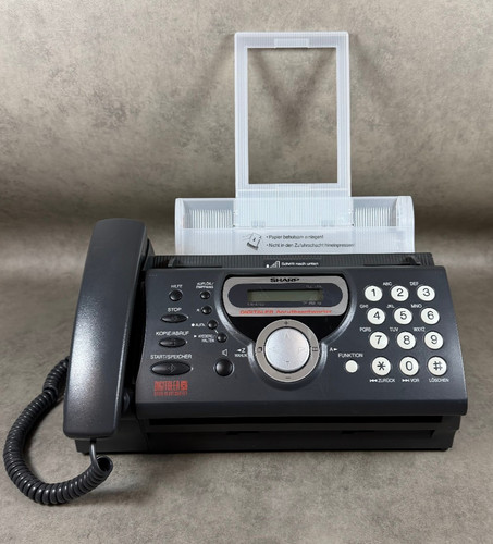 Sharp a160 faxgerät - -, mit